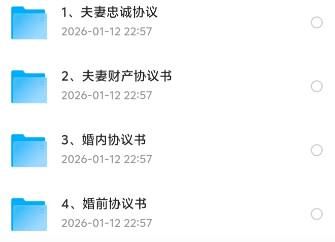130套婚内财产协议书模版