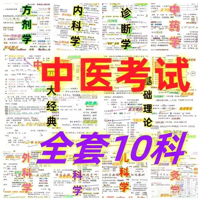 2026 中医执业 / 助理医师全套手写学霸笔记｜10 科完整版电子版
